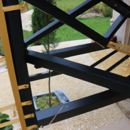 Création de pergola avec toiture véranda en PVC Jeumont